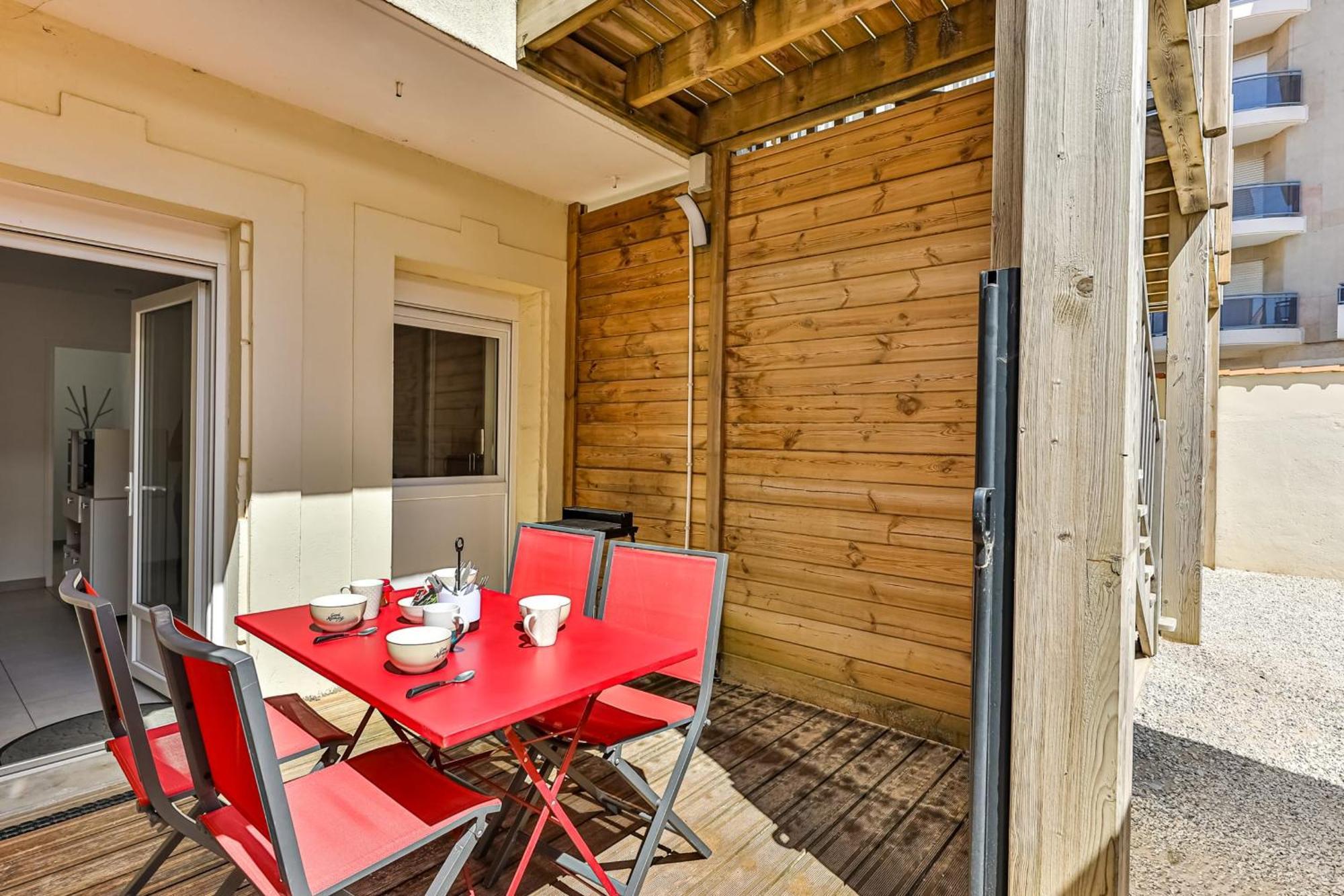 Le Remblai - 50M De La Plage - Terrasse Saint-Jean-de-Monts Exterior photo